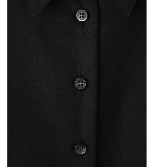 ADAM ET ROPE'「【サステナブル】バウンスカフステントラインシャツ」|シャツ・ブラウス|