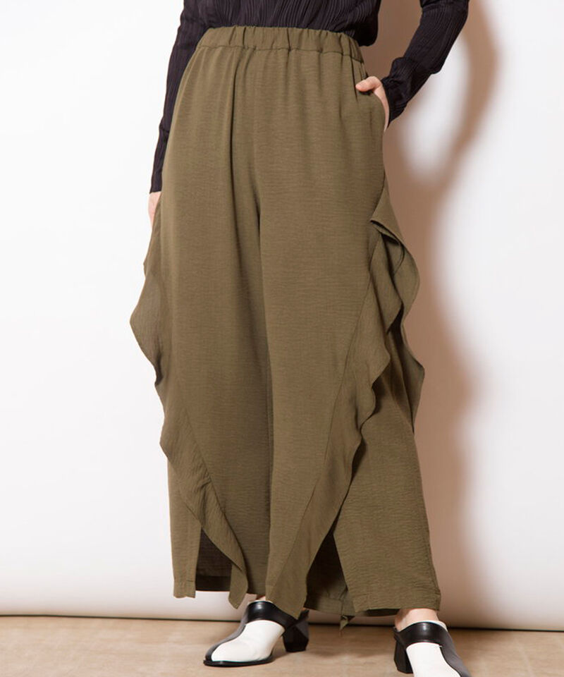  「フリル切替パンツ」|その他|KHAKI