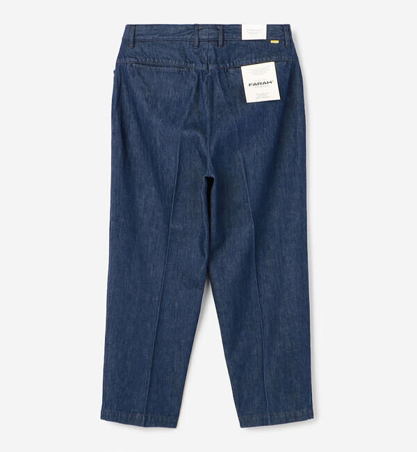  「FARAH | ツータック ワイドデニムパンツ MEN」|デニム|
