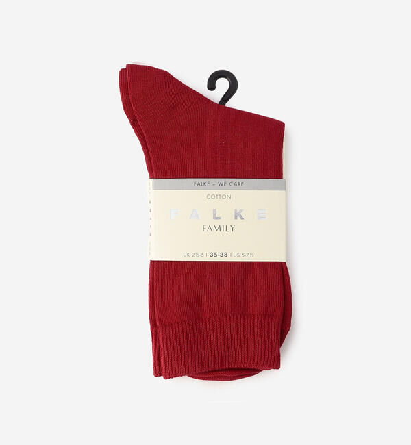 FALKE 「FALKE | 46490 FAMILY SOCKS WOMEN」|ソックス|RED系1