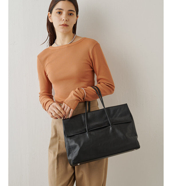 Hoaw.】フラップボストンバッグ（Hoaw.）｜ルミネのファッション通販