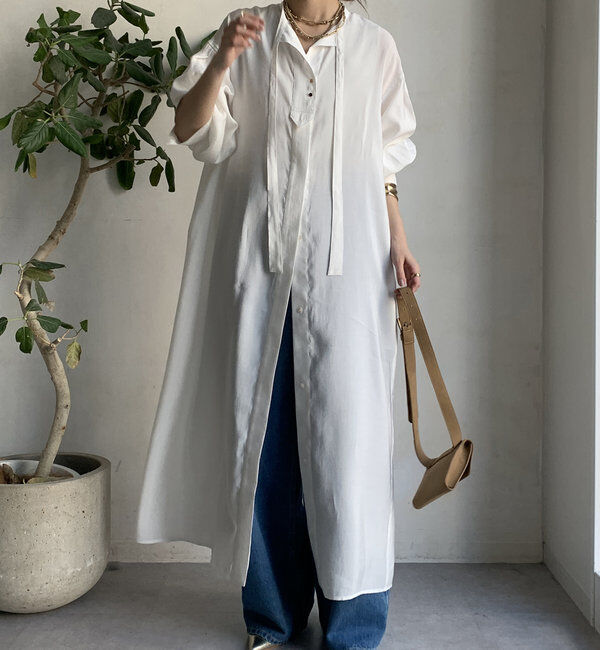  「スキッパー棒タイワンピース」|ワンピース|