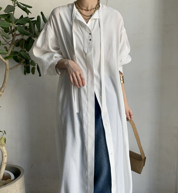  「スキッパー棒タイワンピース」|ワンピース|