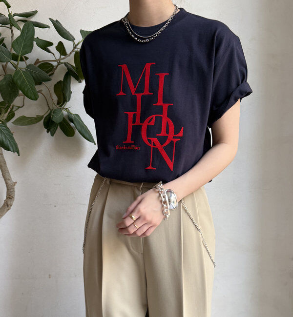  「MILLION MIXフロッキーロゴTEE」|Tシャツ・カットソー|