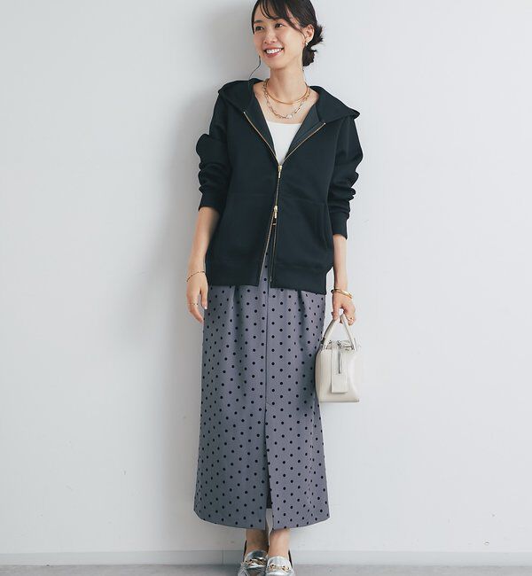  「《大人可愛い・着映え力抜群◎》フロッキードットタックスカート」|スカート|