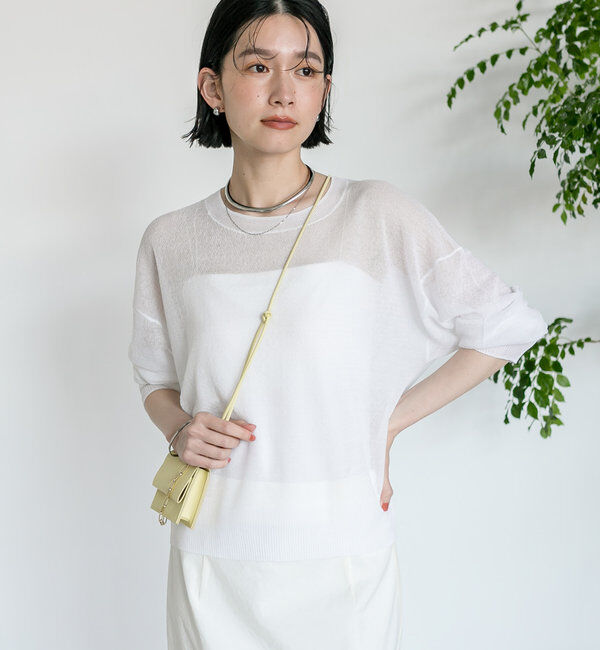  「【カップ付きで楽ちん】カップインブラトップ」|キャミソール|