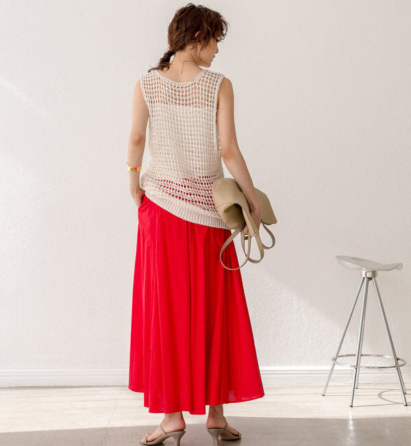  「【カップ付きで楽ちん】カップインブラトップ」|キャミソール|