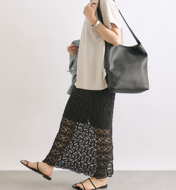  「【やわらかな着心地】ハーフスリーブダンボールプルオーバー」|Tシャツ・カットソー|