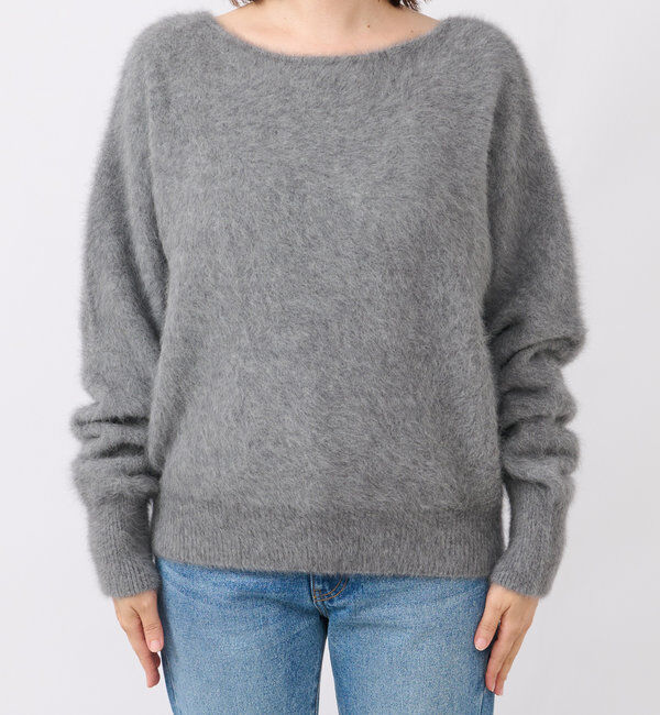  「【やわらかな肌触り】ファーヤーン2WAYニット」|ニット・セーター|