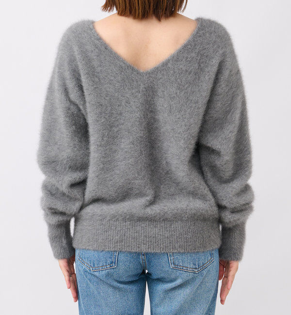  「【やわらかな肌触り】ファーヤーン2WAYニット」|ニット・セーター|