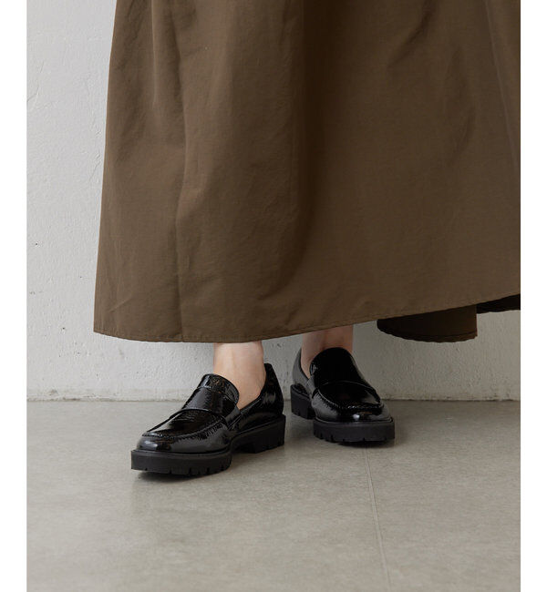  「【2.718】パテントローファー」|ロングブーツ|