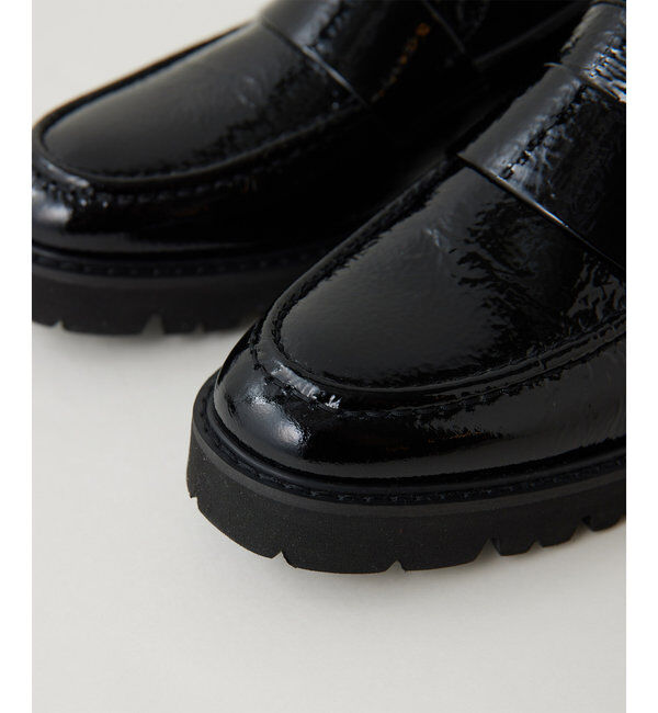  「【2.718】パテントローファー」|ロングブーツ|