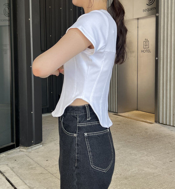  「コルセットTシャツ」|Tシャツ・カットソー|