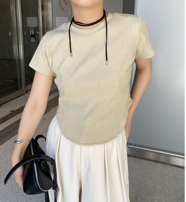  「コルセットTシャツ」|Tシャツ・カットソー|