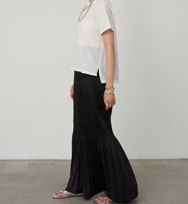  「シャイニー天竺Tシャツ」|Tシャツ・カットソー|