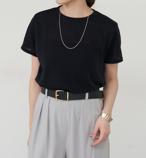  「シャイニー天竺Tシャツ」|Tシャツ・カットソー|