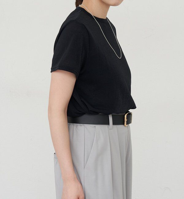  「シャイニー天竺Tシャツ」|Tシャツ・カットソー|