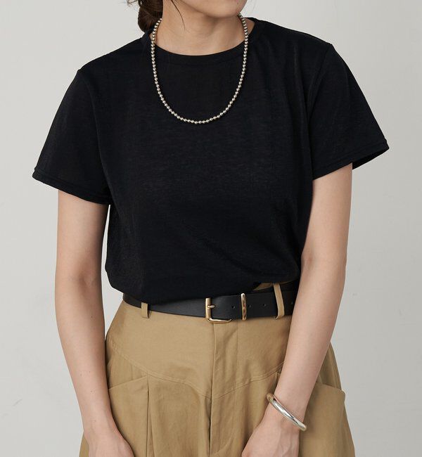  「シャイニー天竺Tシャツ」|Tシャツ・カットソー|