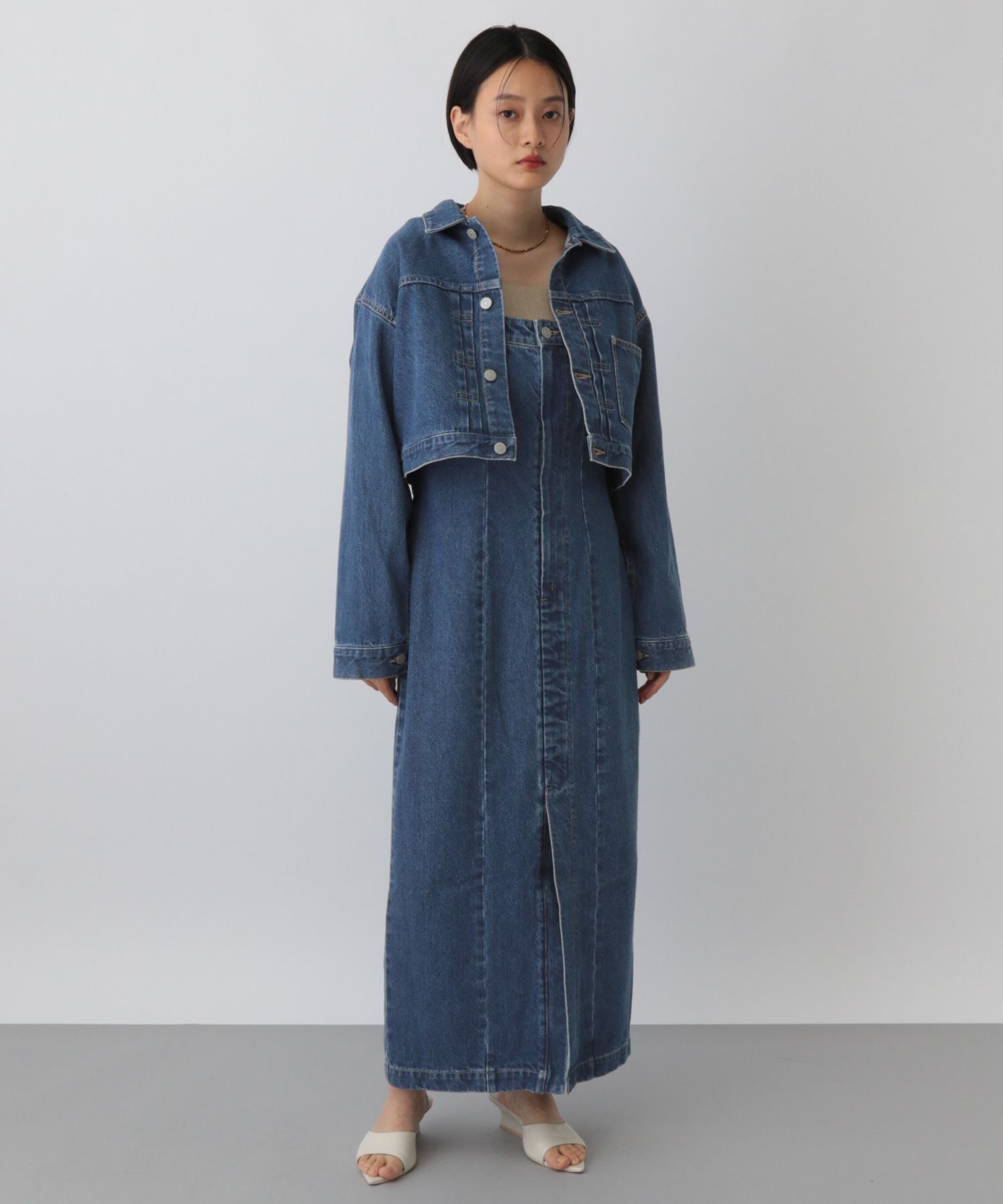 A part by 「Apbショートデニムジャケット」|その他|