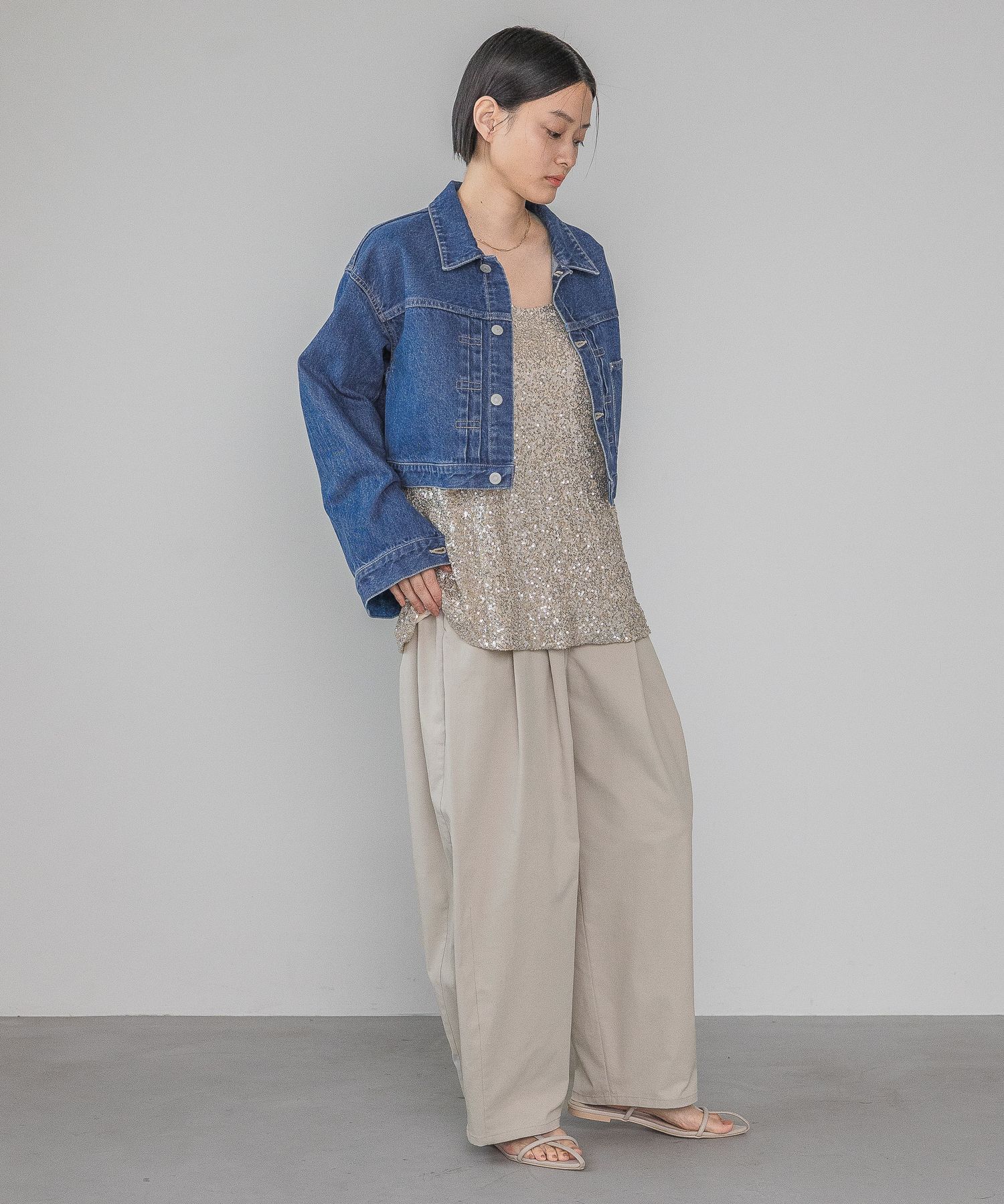 A part by 「Apbショートデニムジャケット」|その他|