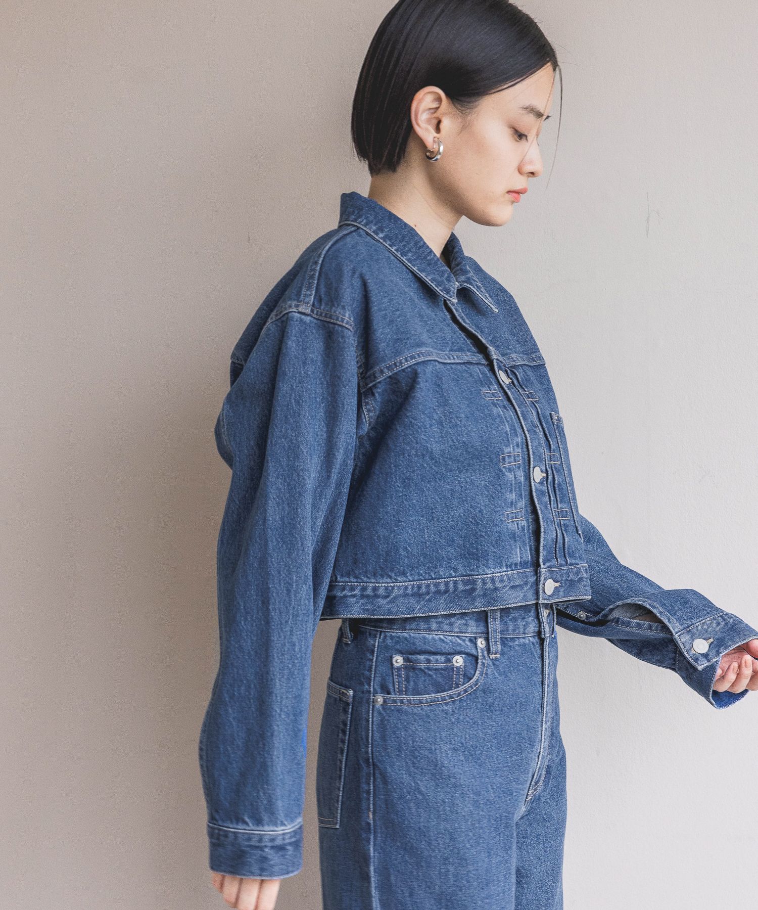 A part by 「Apbショートデニムジャケット」|その他|