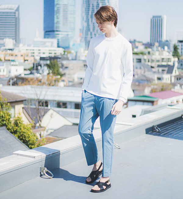 ABAHOUSE「バイカラー プルオーバー」|Tシャツ・カットソー|