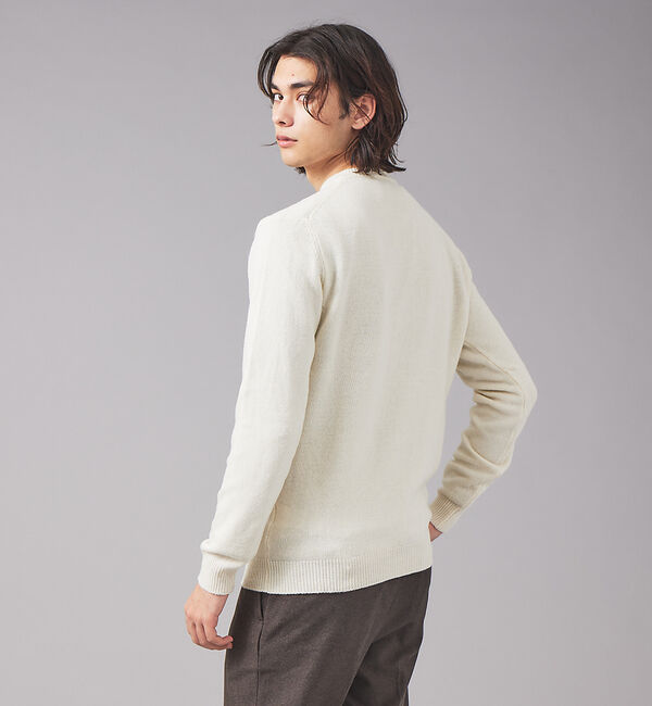 ABAHOUSE「【WOOL＆CO】クルーネック ウール ニット Wo4080」|ニット・セーター|