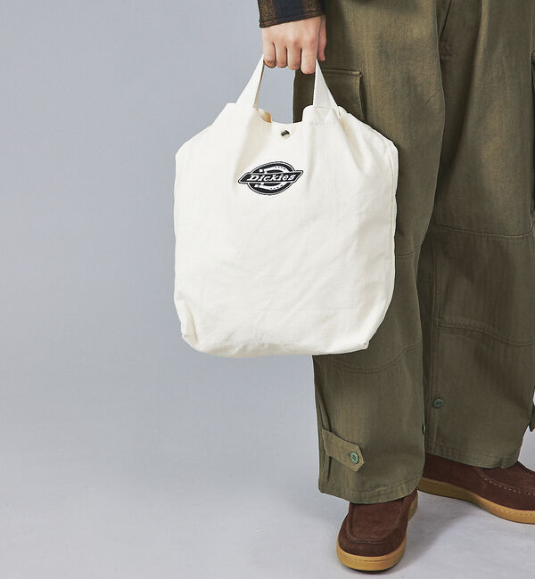 ABAHOUSE「【Dickes /ディッキーズ】CANVAS 2WAY SHOULDER」|ショルダー・メッセンジャー|ホワイト系その他1