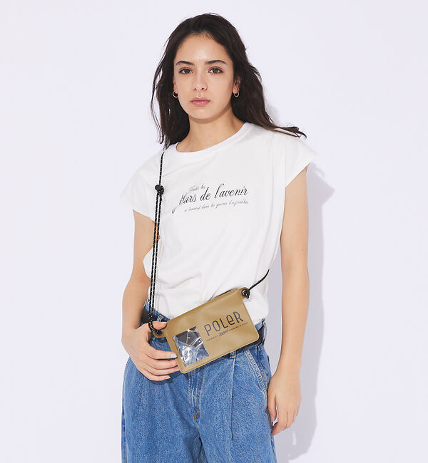 ABAHOUSE「【POLeR/ポーラー】HIGH&DRY TPU MOBILE POUCH」|その他|ベージュ