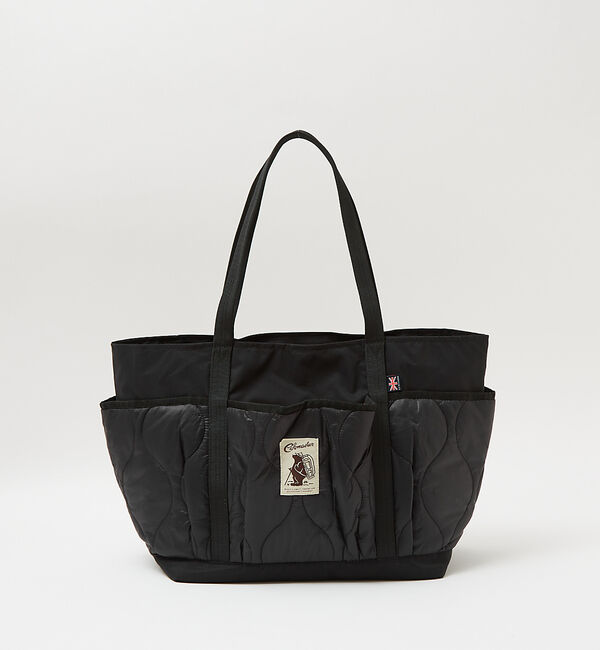 ABAHOUSE「【COBMASTER/コブマスター 】DESERT TOTE　L7242/キルテ」|トートバッグ|ブラック