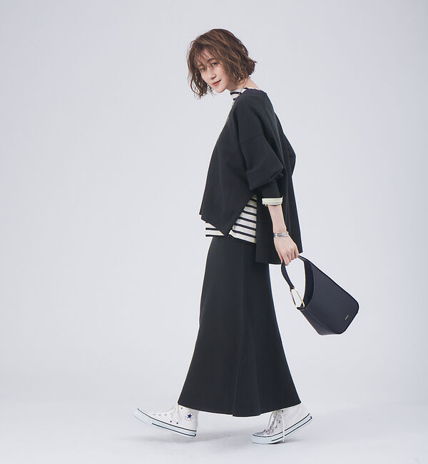 Rouge vif「【セットアップ対応】フレアニットスカート」|スカート|