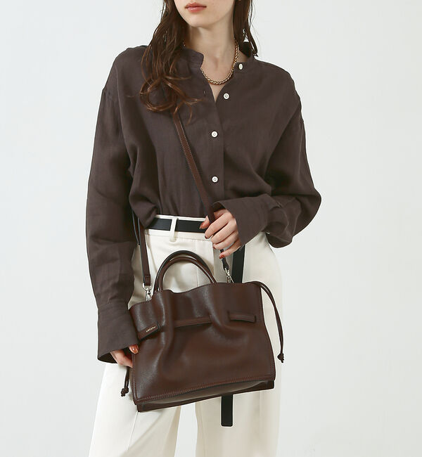 LOWELL things「Swell/2WAYギャザーオープントートBAG mini」|ショルダー・メッセンジャー|