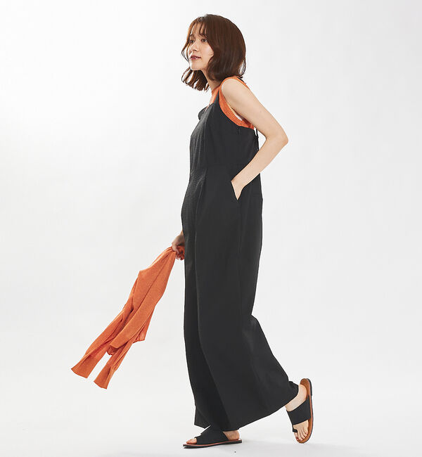 abahouse mavie「【大人のいちまんワンピ】サッカーサロペット」|オールインワン|