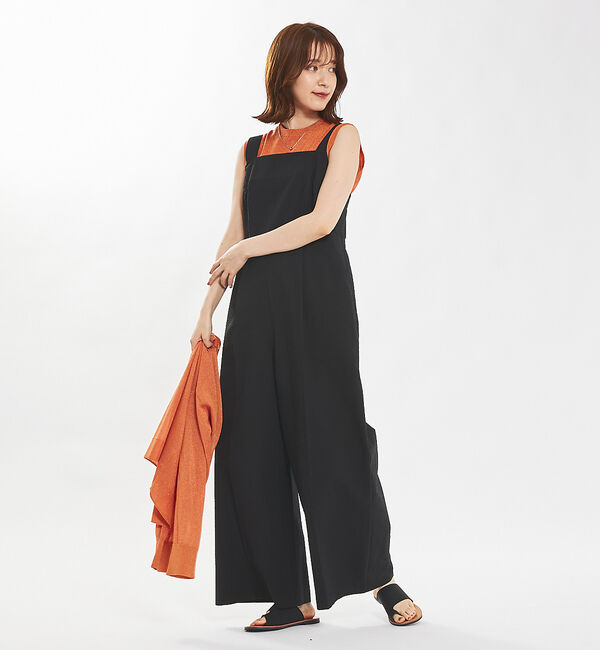 abahouse mavie「【大人のいちまんワンピ】サッカーサロペット」|オールインワン|