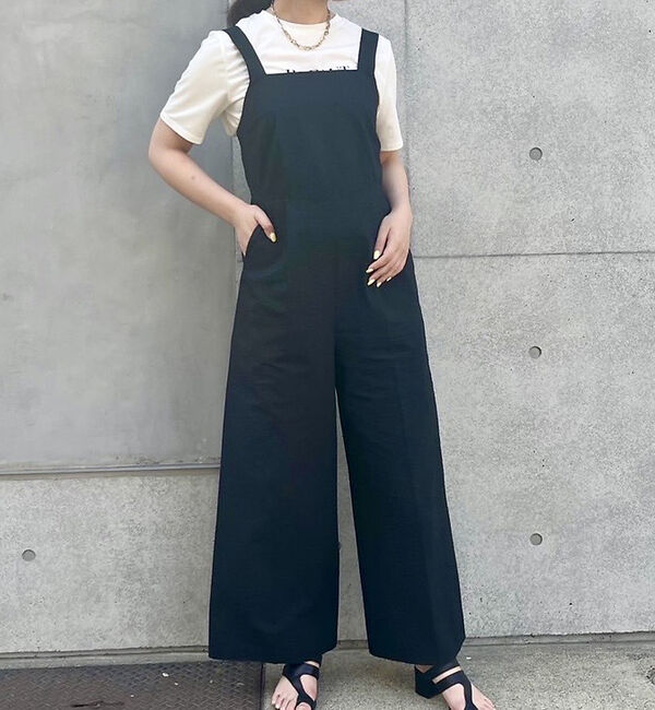 abahouse mavie「【大人のいちまんワンピ】サッカーサロペット」|オールインワン|