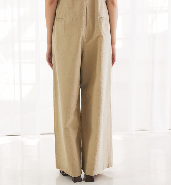 abahouse mavie「【大人のいちまんワンピ】サッカーサロペット」|オールインワン|