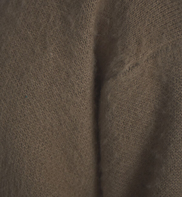 NOMINE「モヘアライク シャギーオーバーサイズ カーディガン レディース」|カーディガン|