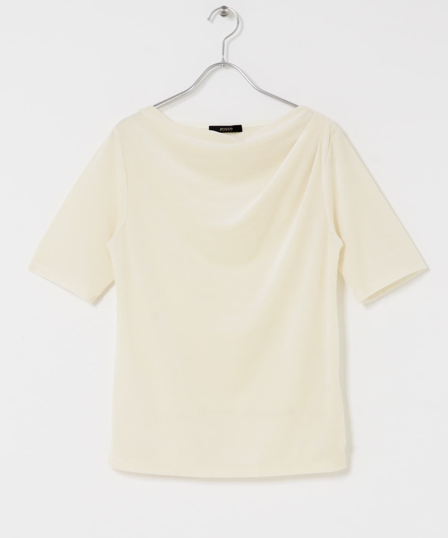 URBAN RESEARCH ROSSO「シアーストレッチベロアカットソー」|Tシャツ・カットソー|