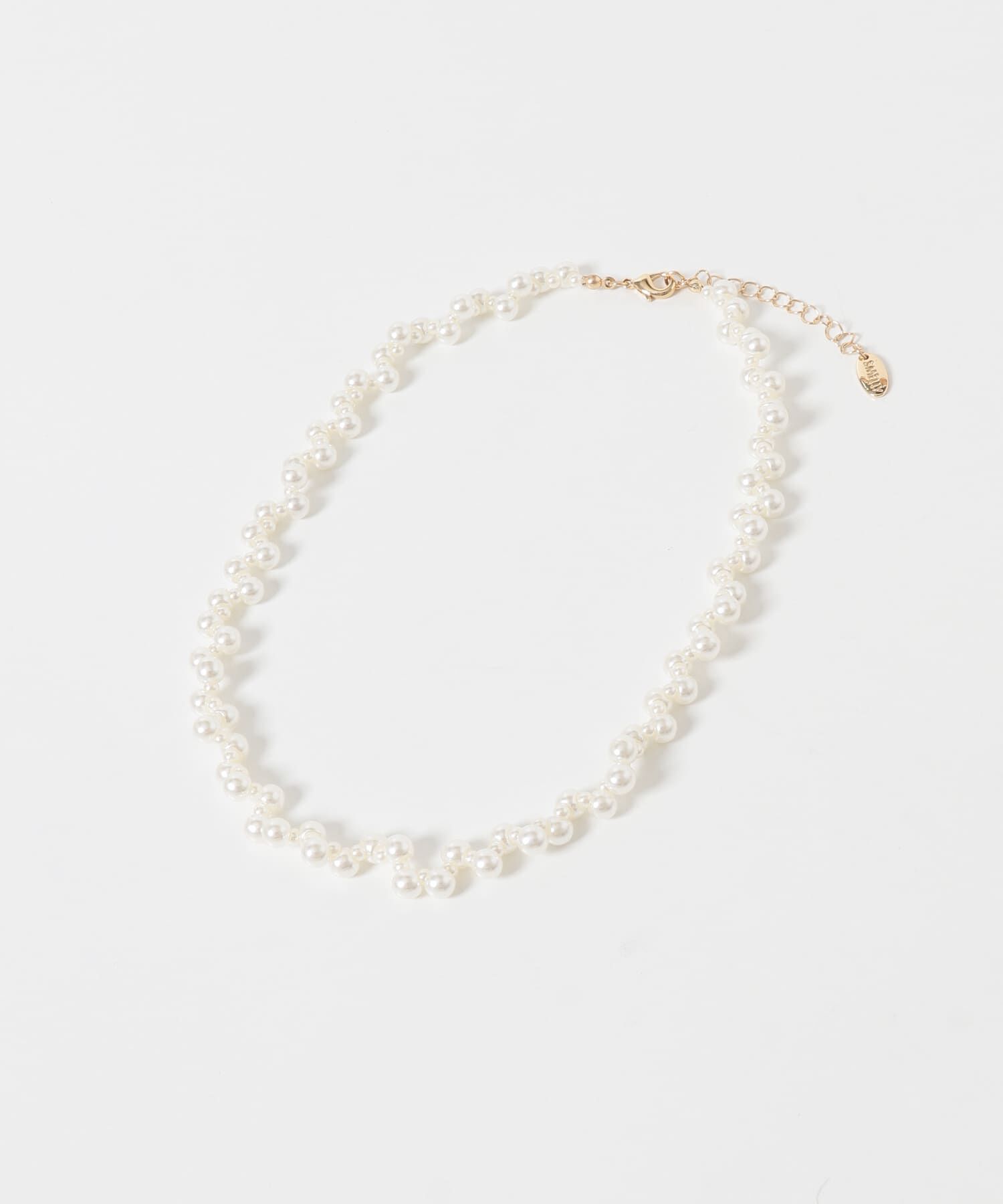 SMELLY「ランダムパールネックレス」|ネックレス|