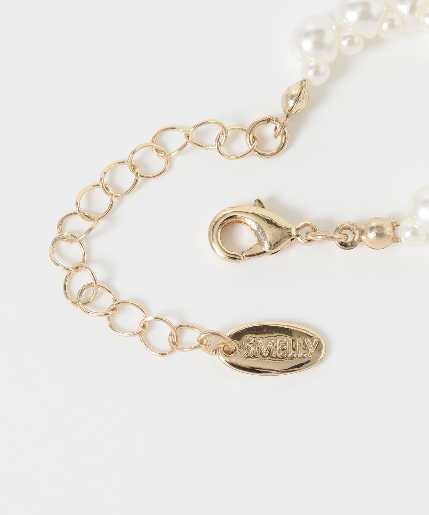 SMELLY「ランダムパールネックレス」|ネックレス|