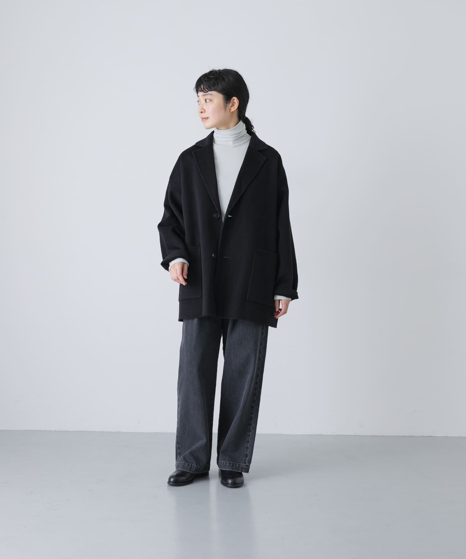 ウールテーラードショートコート（かぐれ）｜ルミネのファッション通販