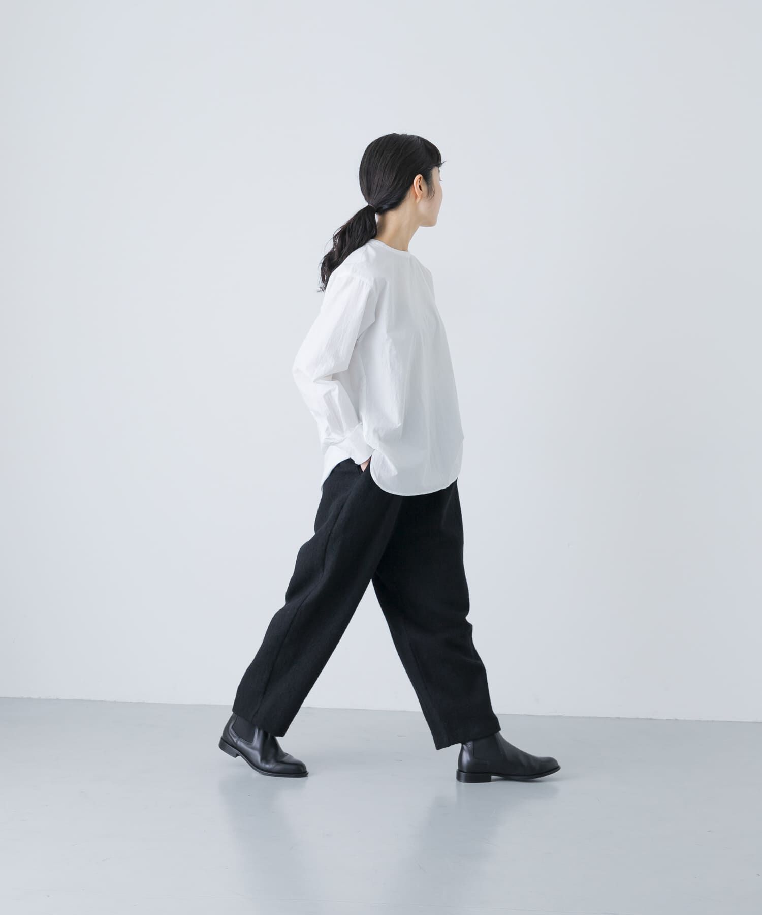 かぐれ「ウールテーパードパンツ」|その他|