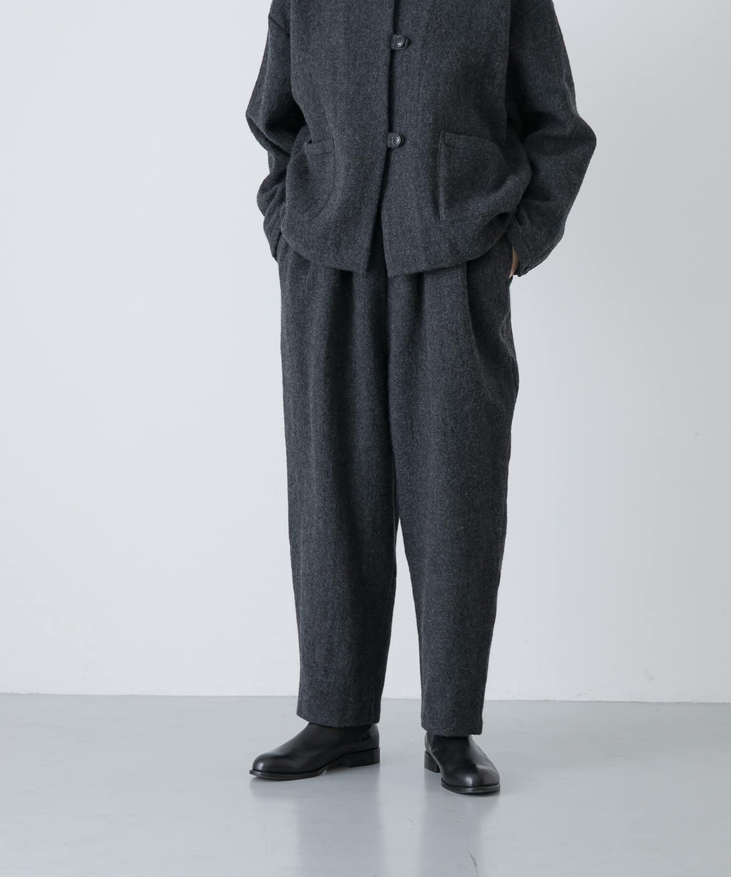 かぐれ「ウールテーパードパンツ」|その他|