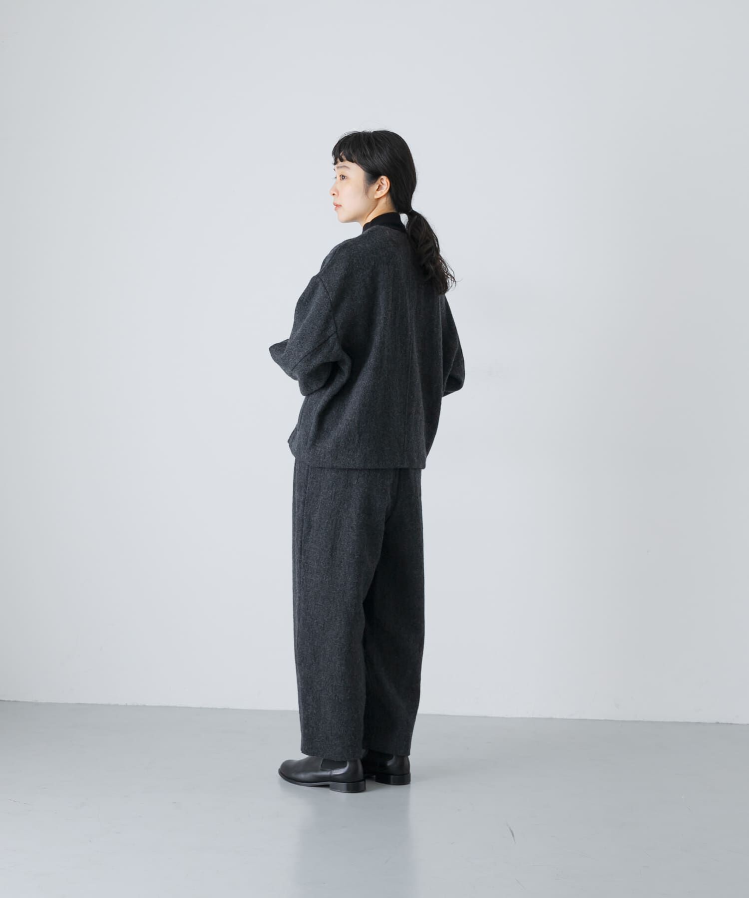 かぐれ「ウールテーパードパンツ」|その他|