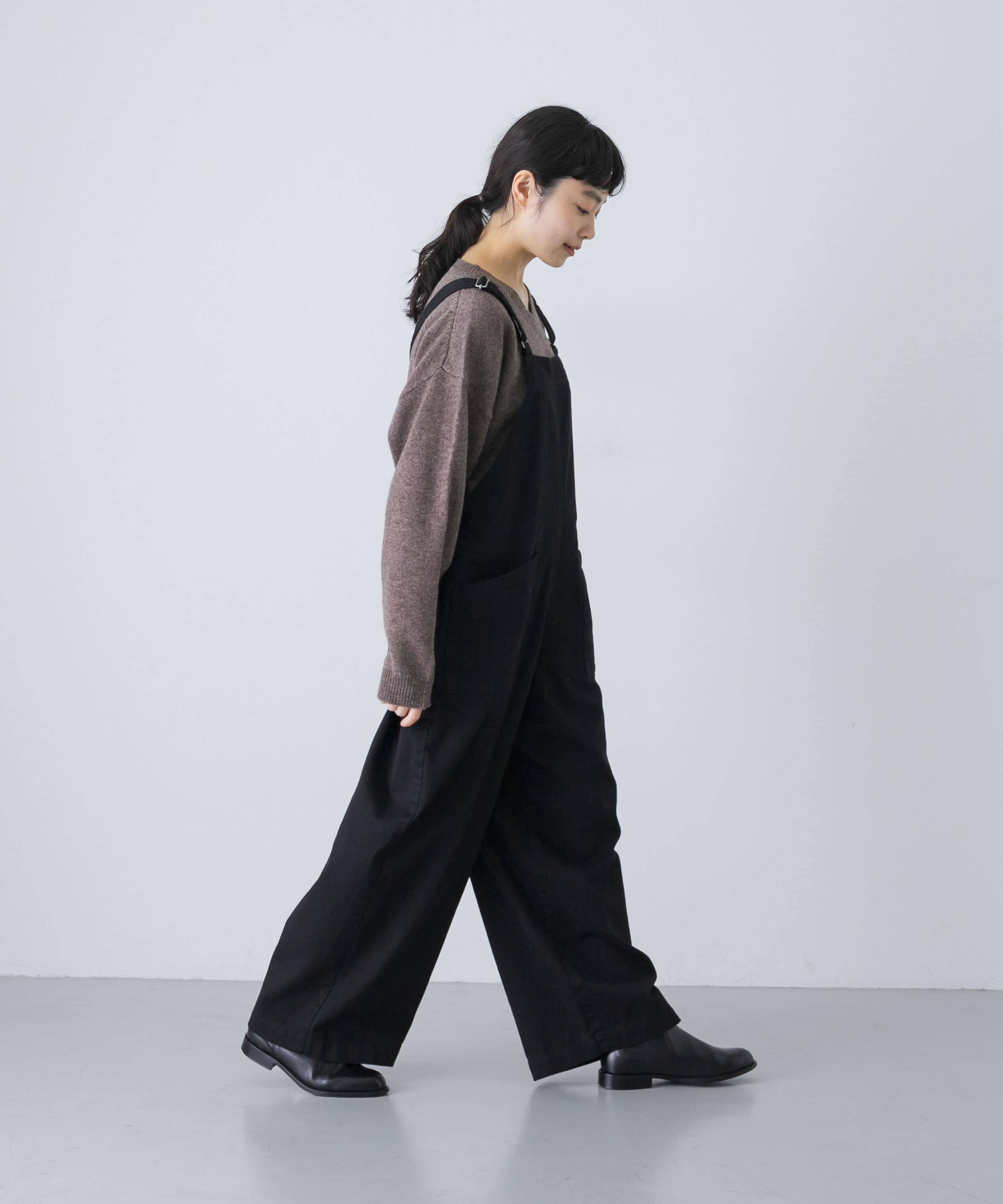 【新品・タグ付き】　かぐれ　バッククロスサロペット　BLACK バッククロスサロペット（かぐれ）｜ルミネのファッション通販