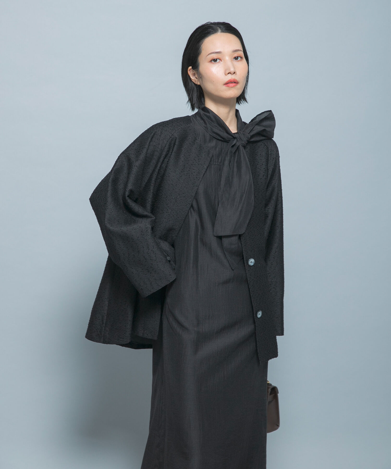 シルク混シアーオーガンジーワンピース（URBAN RESEARCH ROSSO