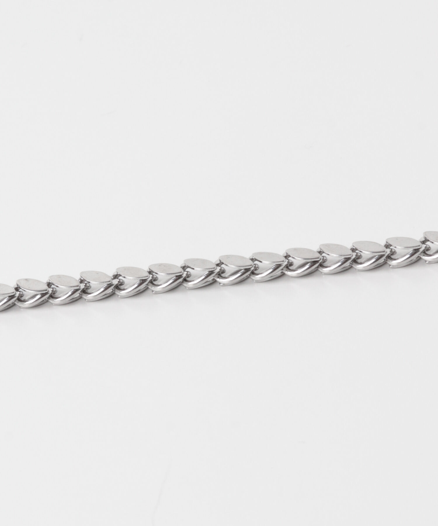 SMELLY「ステンレスリーフモチーフチェーンネックレス」|ネックレス|