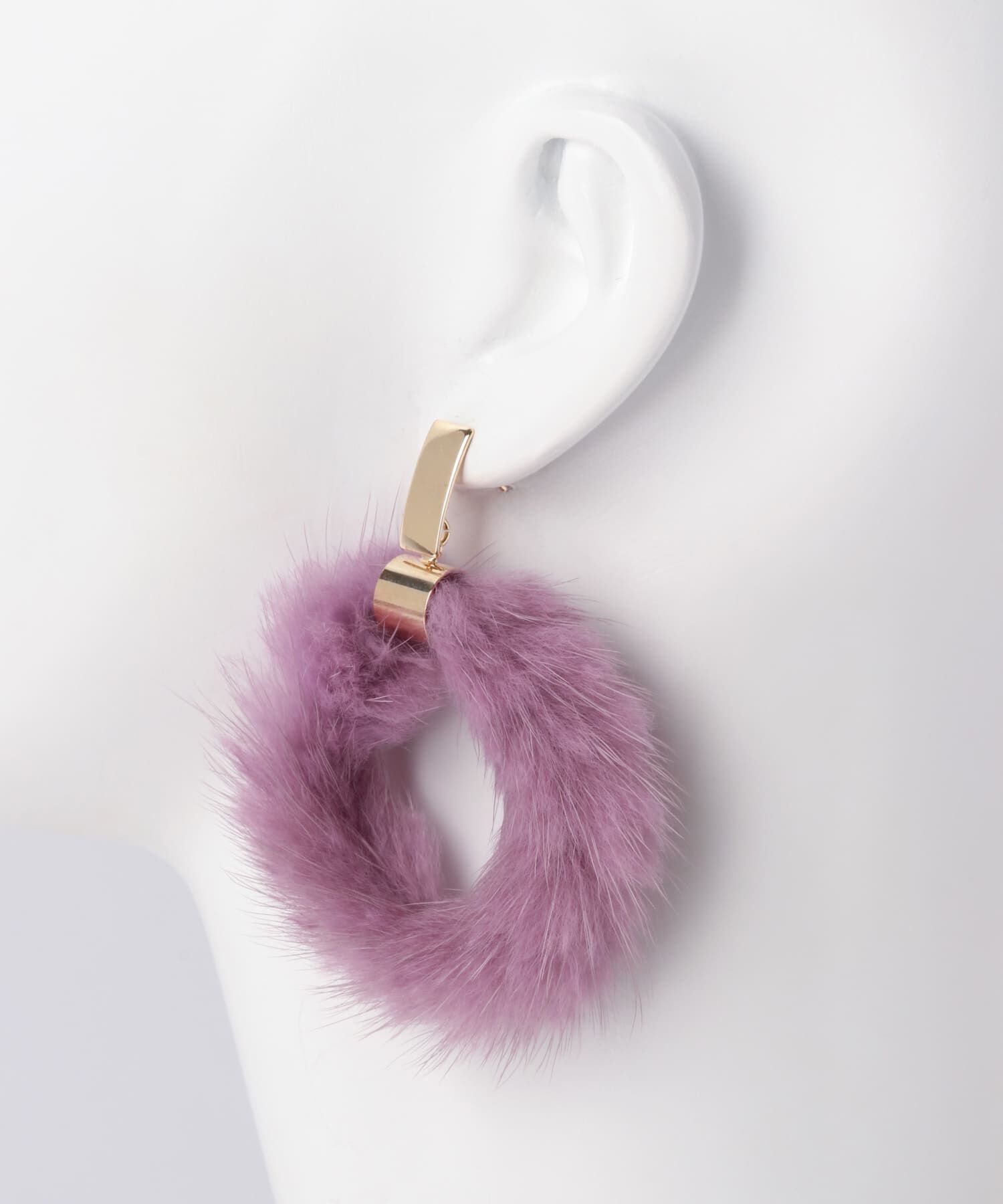  「KBF+　ファーリングピアス&there4;」|ピアス|