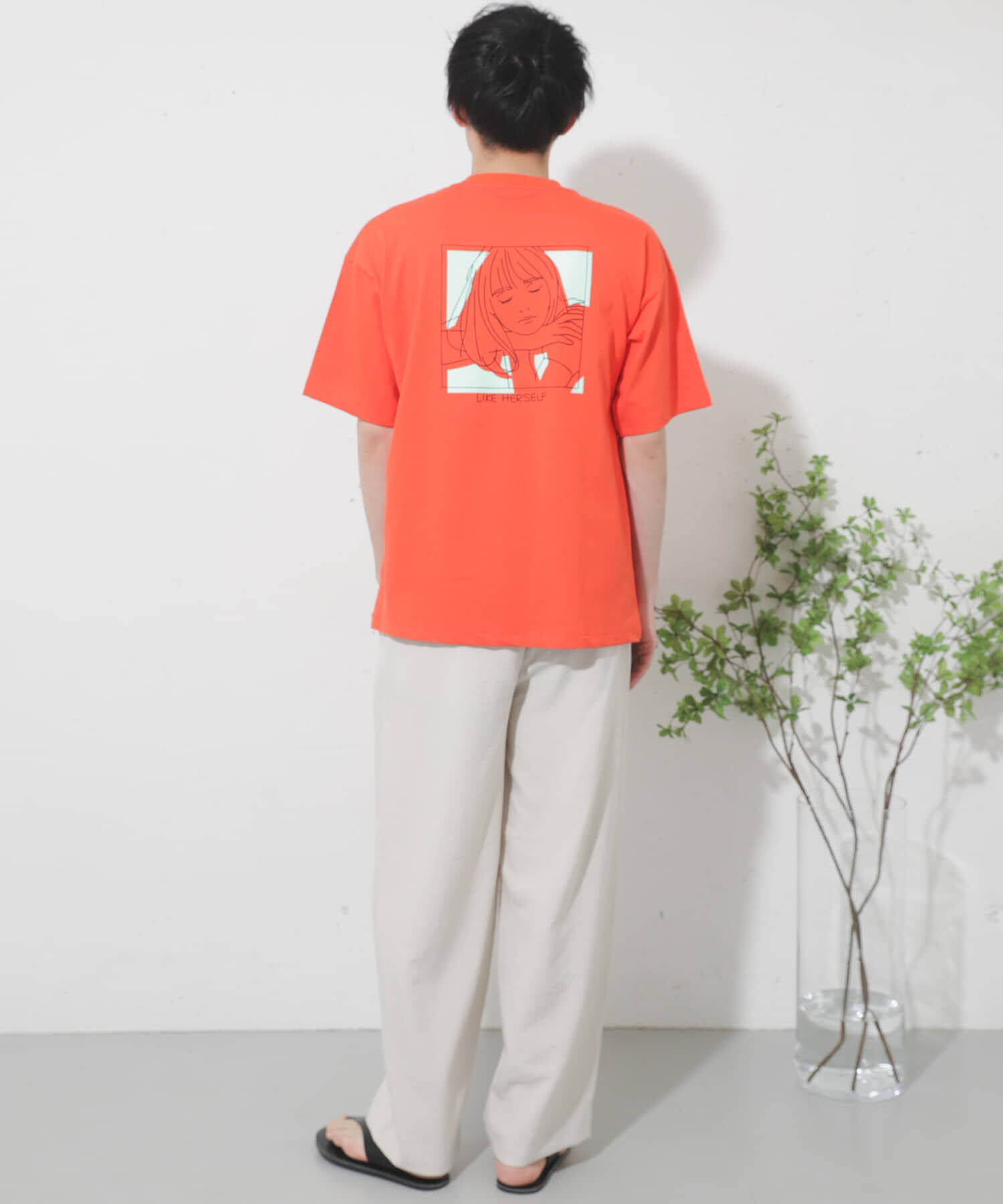 SENSE OF PLACE by URBAN RESEARCH「ガールグラフィックTシャツ(5分袖)」|Tシャツ・カットソー|