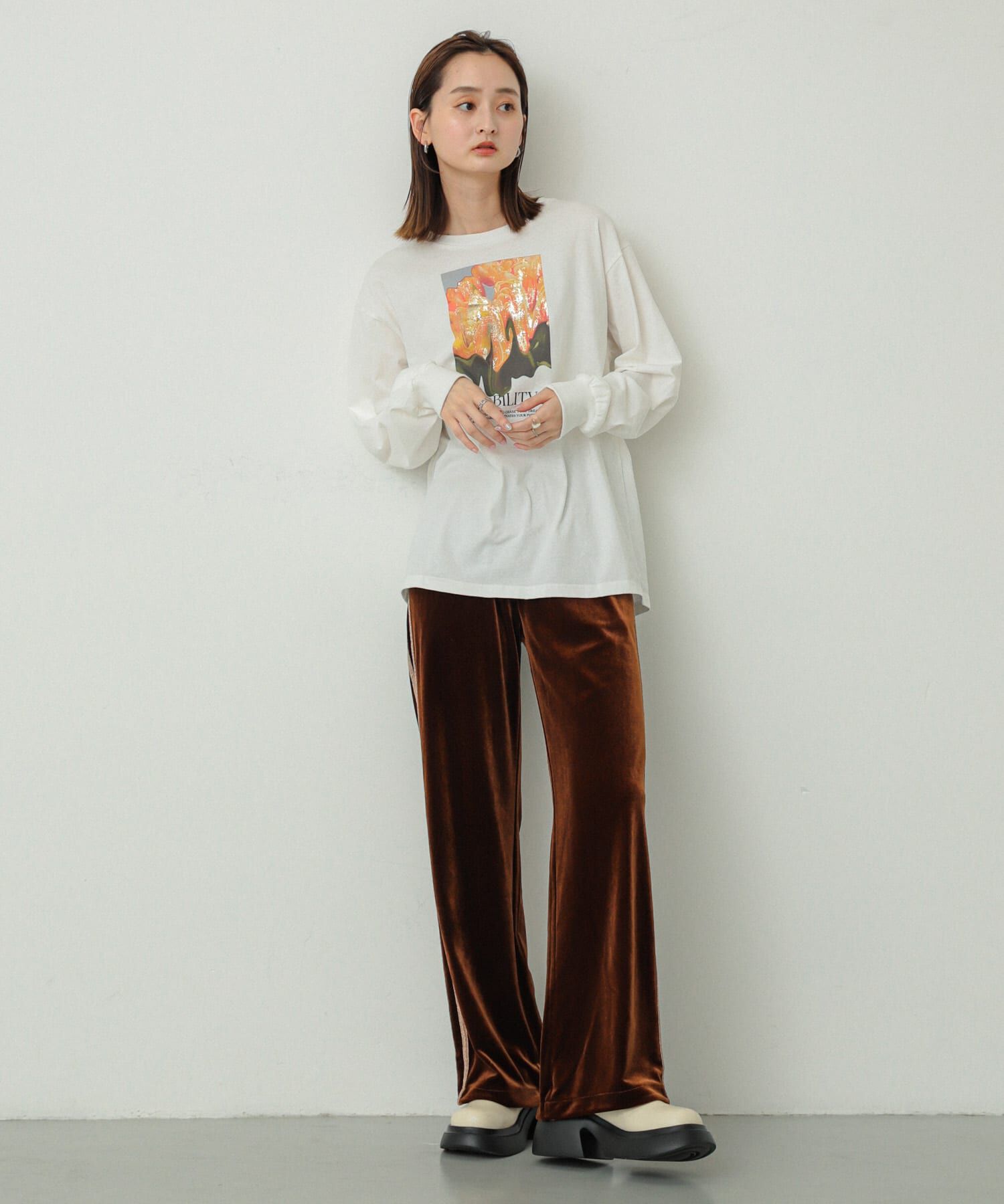 SENSE OF PLACE by URBAN RESEARCH「グラフィックロングTシャツ」|Tシャツ・カットソー|